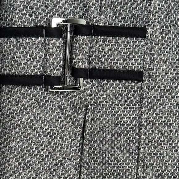 NWOT INTL D.E.T.A.I.L.S. SOFT ZIP JACKET COAT URBAN CAREER ALT HOOD BLACK LARGE - Picture 9 of 9